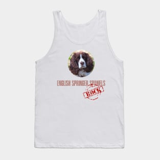 English Springer Spaniels Rock! Tank Top